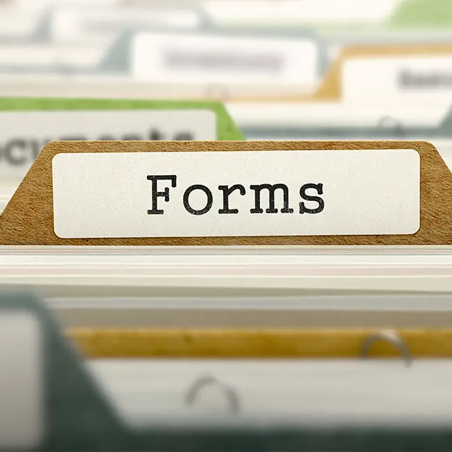 forms file folder